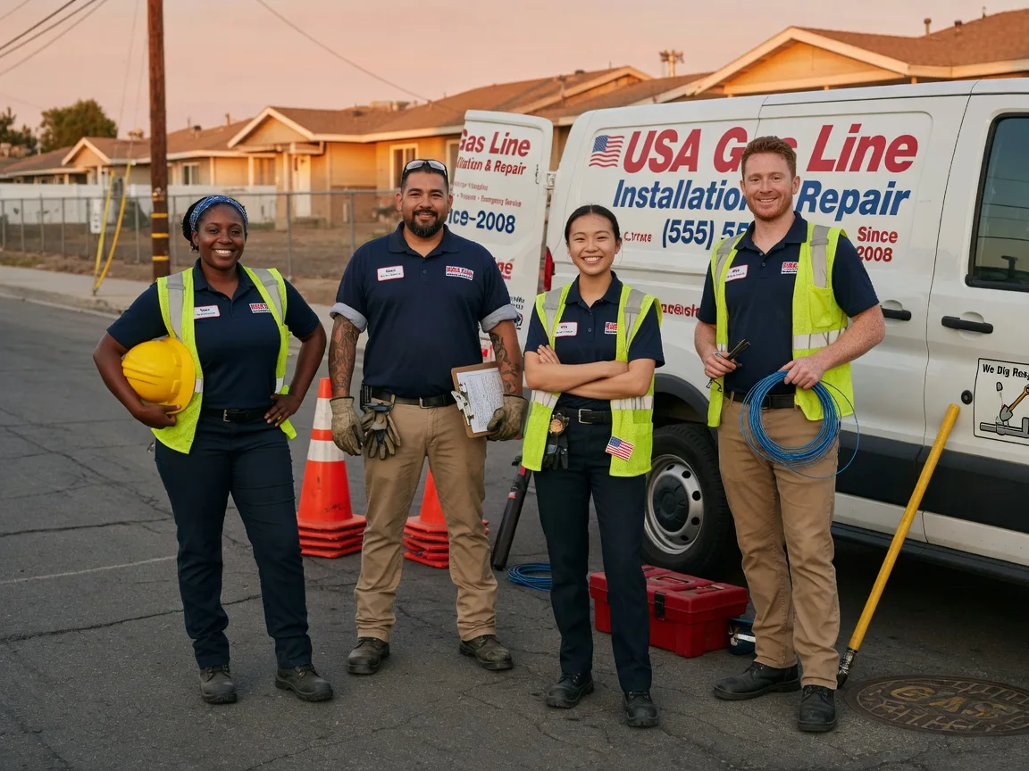 Gas Line Installation company in Hollins, AL